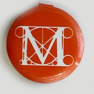 iconic Metropolitan Museum of Art NYC vintage clip on admission buttons metal